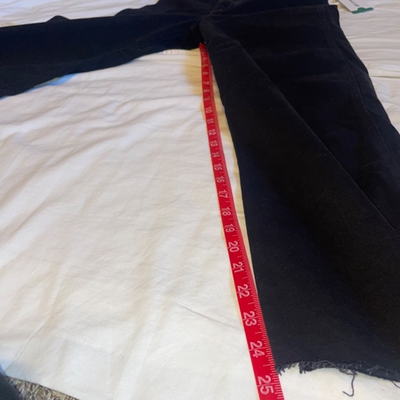 NWT h&m culotte high waist jeans cropped size 8 - Picture 5 of 6